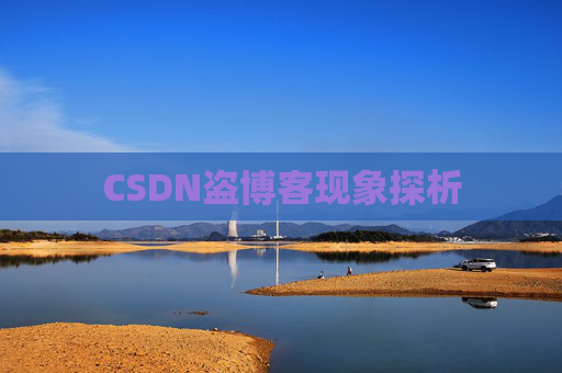 CSDN盗博客现象探析 CSDN盗博客现象探析