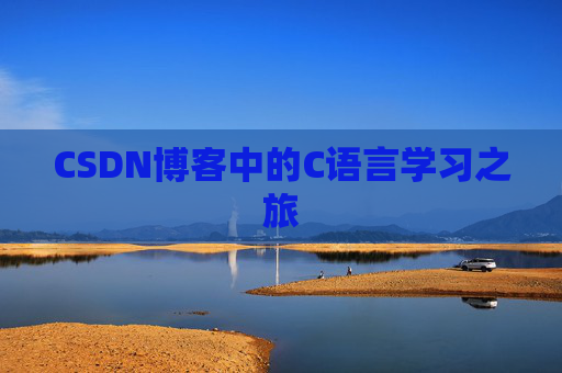 CSDN博客中的C语言学习之旅